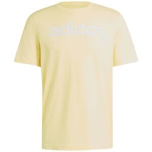 adidas Essentials Single Jersey Linear Embroidered M IZ4769 – M, Yellow