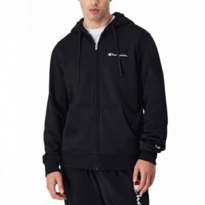 Champion Full Zip Hoodie Sweatshirt M 220260.KK001 – XL, Black