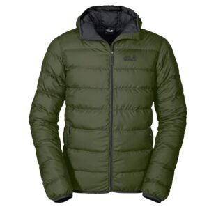 Jack Wolfskin Helium Jkt M 1200573-4129 Down Jacket – L, Green