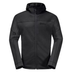 Polar Jack Wolfskin Hirschberg Hooded FZ M 1710881-6000 – S, Black