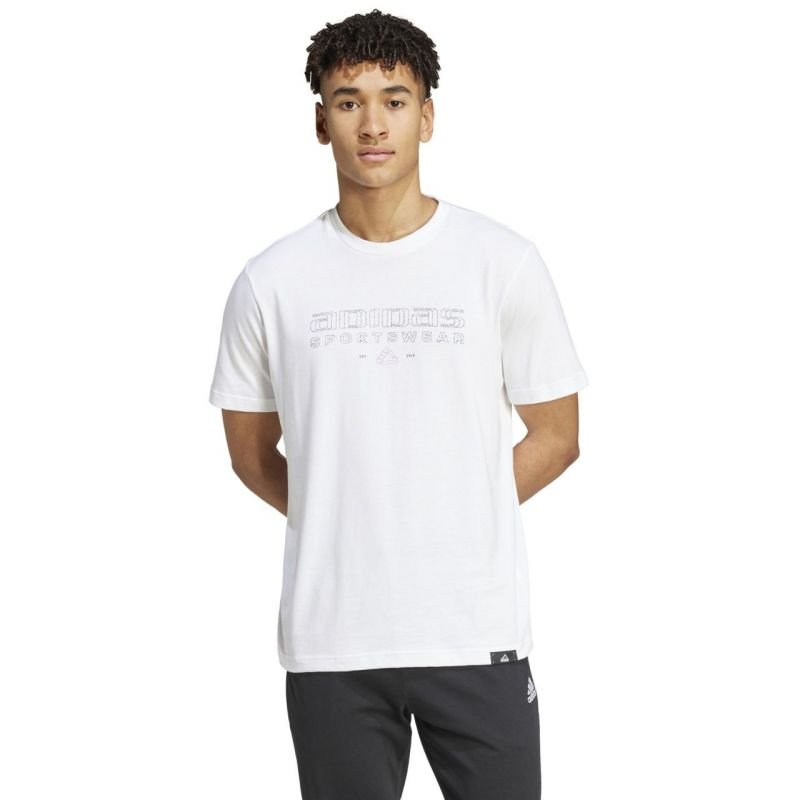 T-shirt adidas Tech Linear Graphic M IW2690