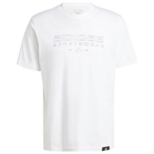 T-shirt adidas Tech Linear Graphic M IW2690 – XL, White