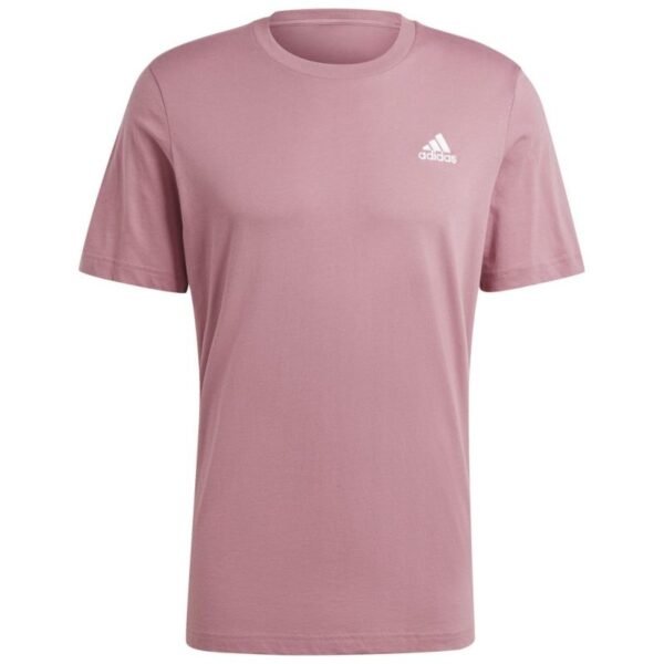 adidas Essentials Single Jersey Embroidered Small Logo M IX0120 – L, Pink