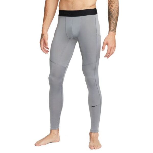 Nike Pro M FB7952-084 Thermal Pants – M (178cm), Gray/Silver