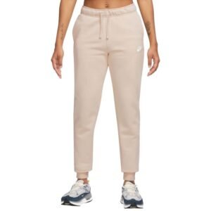 Nike W NSW Club Fleece Pant W DQ5191-126 – L, Beige/Cream