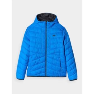 Double-sided down winter jacket 4F M 4FWAW24TDJAM486-20S – L, Blue