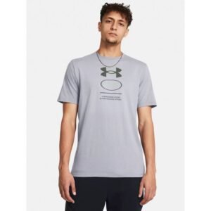 Under Armour T-shirt M 1380957-036 – M, Gray/Silver