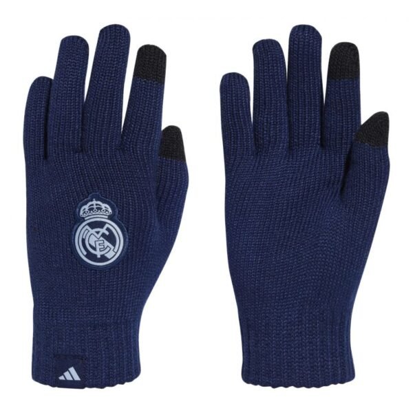 Adidas Real Madrid Gloves IY0459 – S, Navy blue