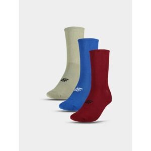 Socks 4F 4FWAW24USOCU353-92S – 39-42, Blue, Gray/Silver