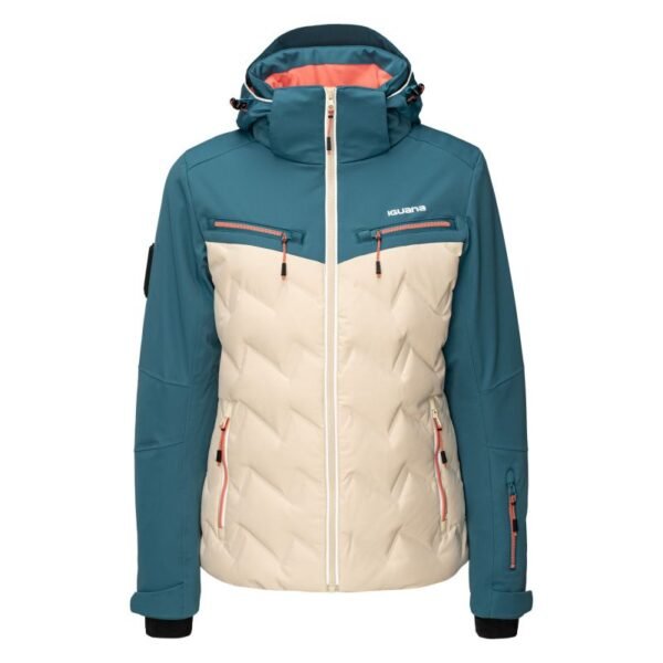 Iguana Ambla W 92800621870 insulated jacket – S, Beige/Cream, Blue