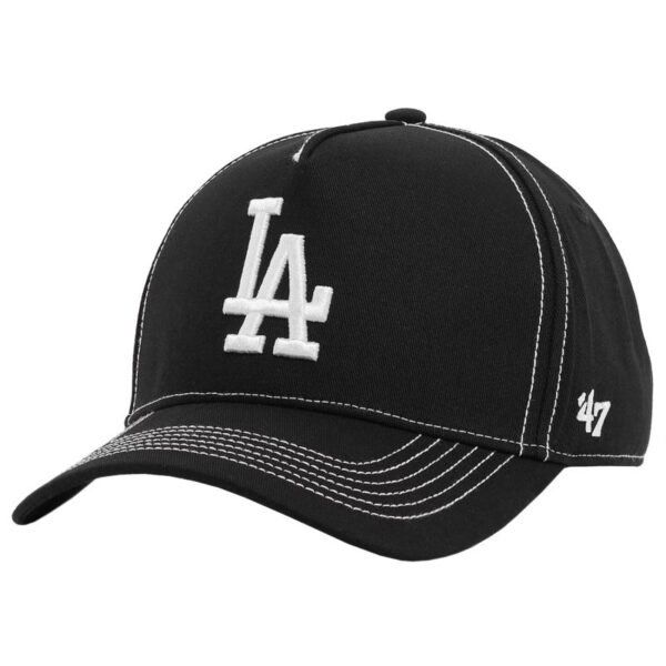 47 Brand Los Angeles Dodgers MLB Cap B-CONDT12GWS-BK – one size, Black