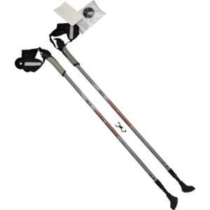 Nordic Walking Nils Extreme CARBON NW106 poles – N/A, Gray/Silver