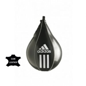 Pear training adidas leather – 15 x 23cm, Black