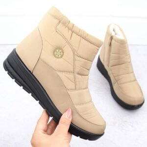 News 5029 W EVE437C Wedge Snow Boots