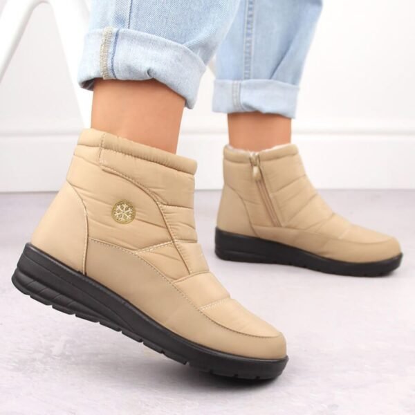 News 5029 W EVE437C Wedge Snow Boots